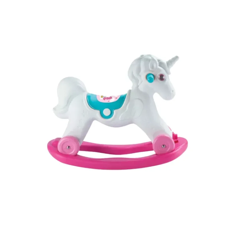 Dolu 2-in-1 Rocking and Riding Unicorn in Qatar (1)