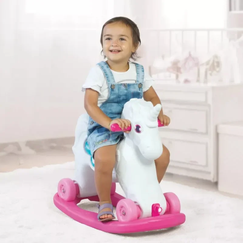 Dolu 2-in-1 Rocking and Riding Unicorn in Qatar (6)