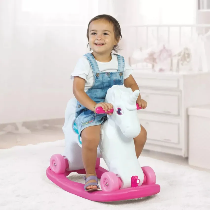Dolu 2-in-1 Rocking and Riding Unicorn in Qatar (6)
