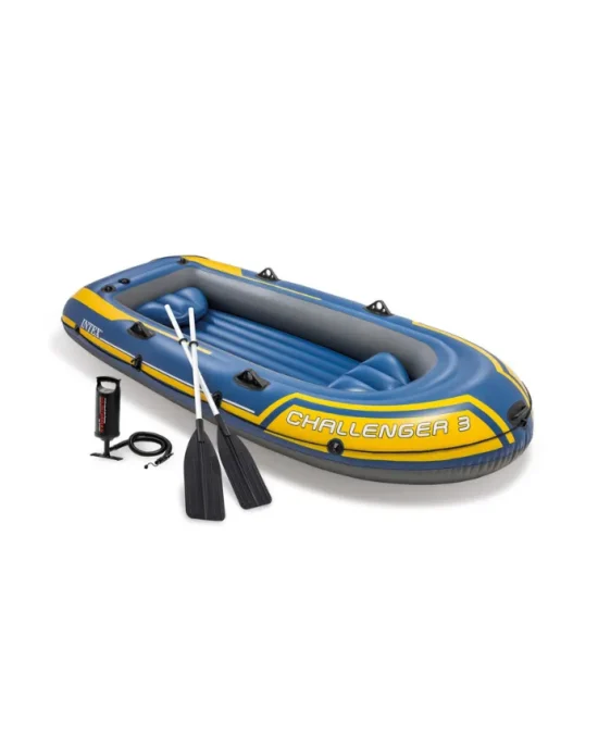 Intex Challenger 3 Inflatable Boat Set - 3 Person - 68370 in Qatar (5)
