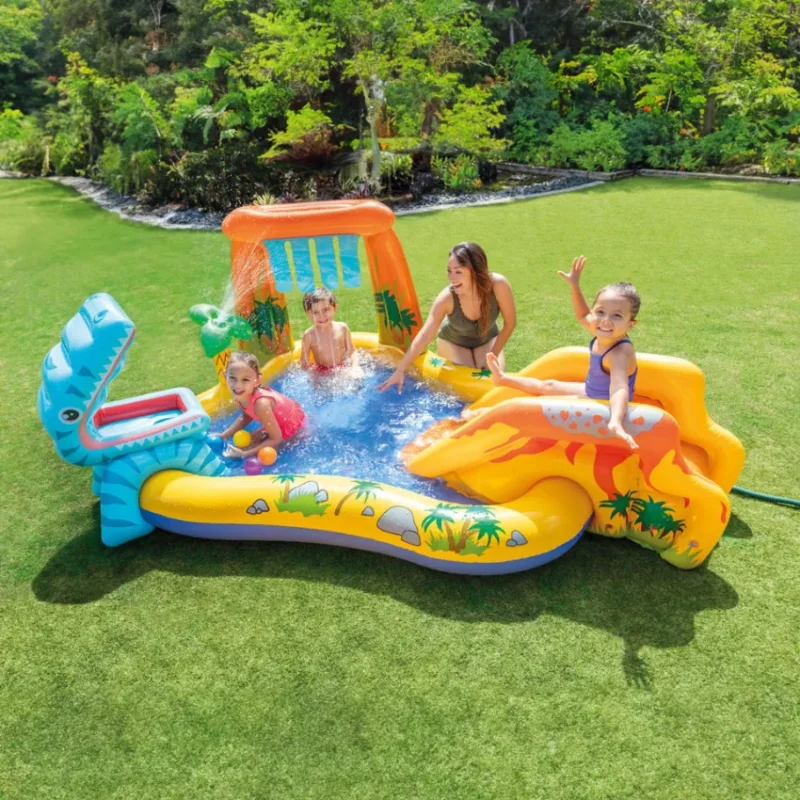 Intex Dinosaur Inflatable Play Center - 57444 in Qatar (1)