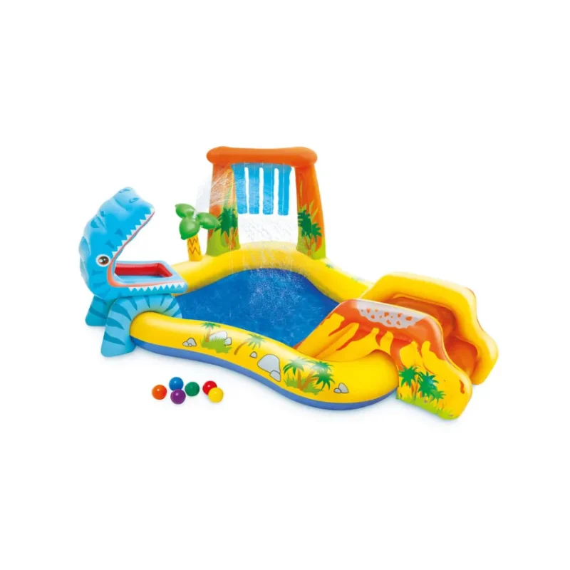Intex Dinosaur Inflatable Play Center - 57444 in Qatar (2)
