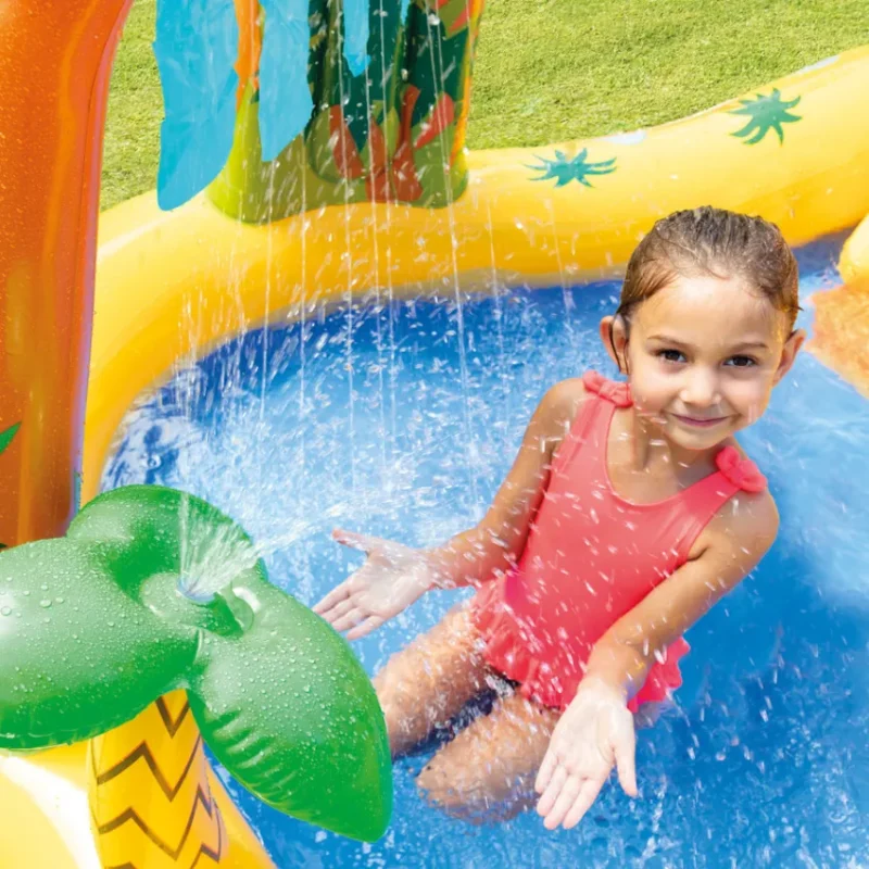 Intex Dinosaur Inflatable Play Center - 57444 in Qatar (5)