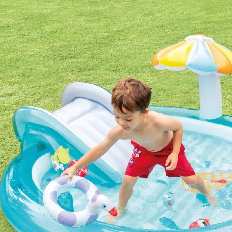 Intex Gator Inflatable Play Center - 57165 in Qatar (8)