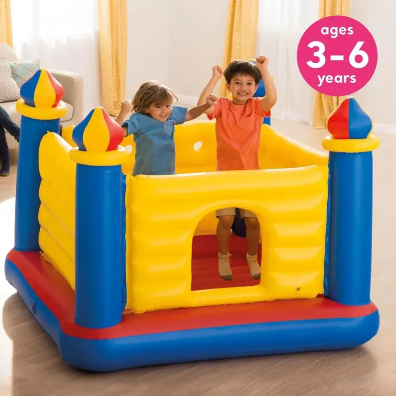 Intex Jump-O-Lene Inflatable Bouncer Castle House - 48259 in Qatar (1)