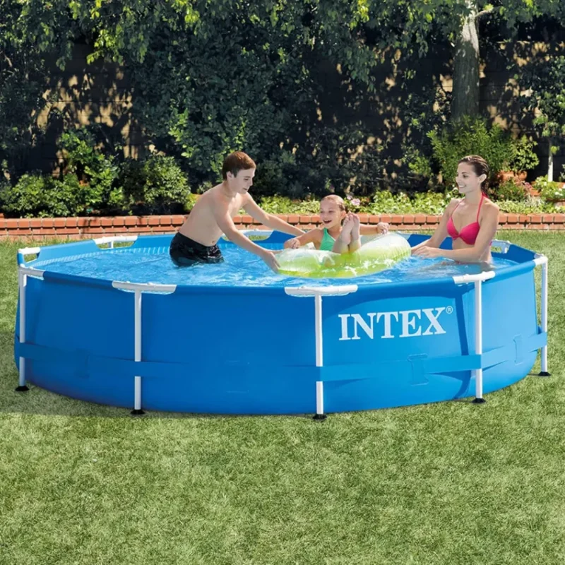 Intex Metal Frame Swimming Pool 305 x 76cm – 28202 in Qatar (2)