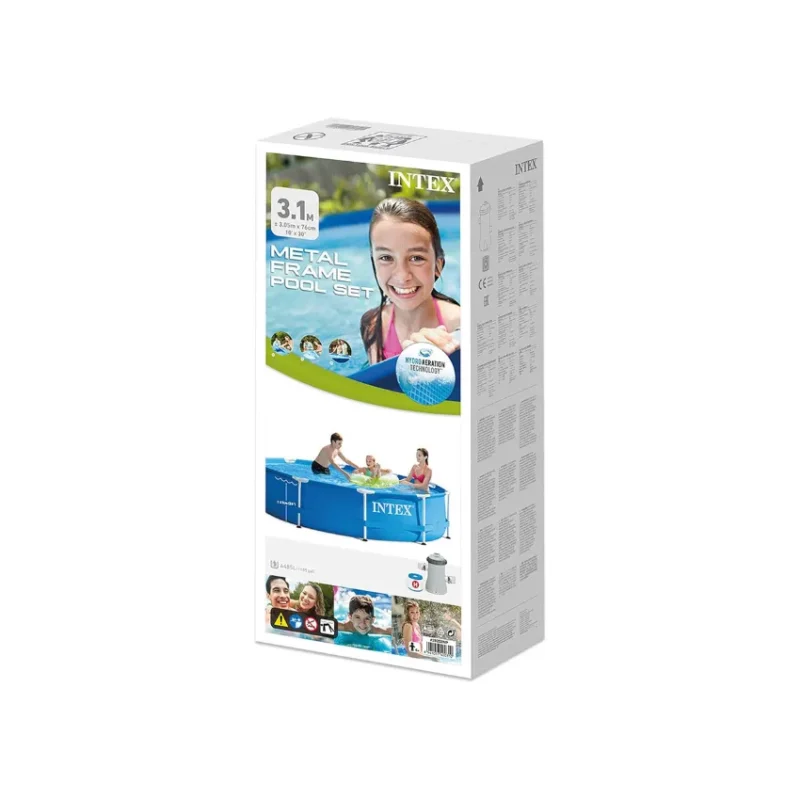 Intex Metal Frame Swimming Pool 305 x 76cm – 28202 in Qatar (4)