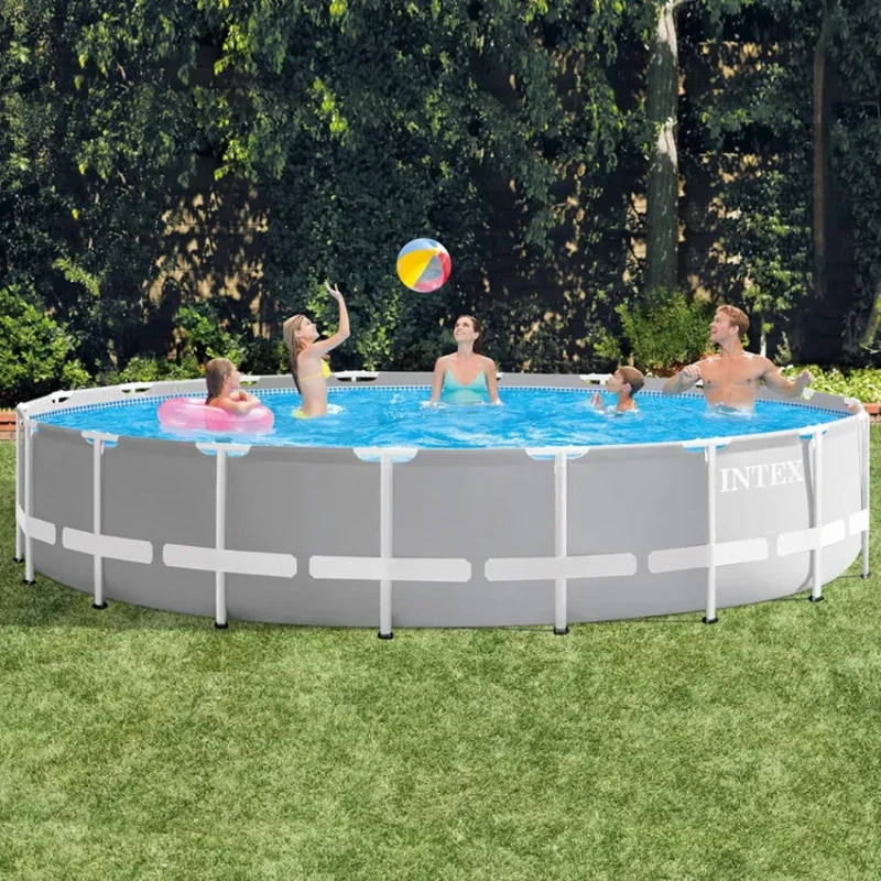 Intex Prism Frame Premium Pool Set - 549 x 122 cm - 26732 in Qatar (1)