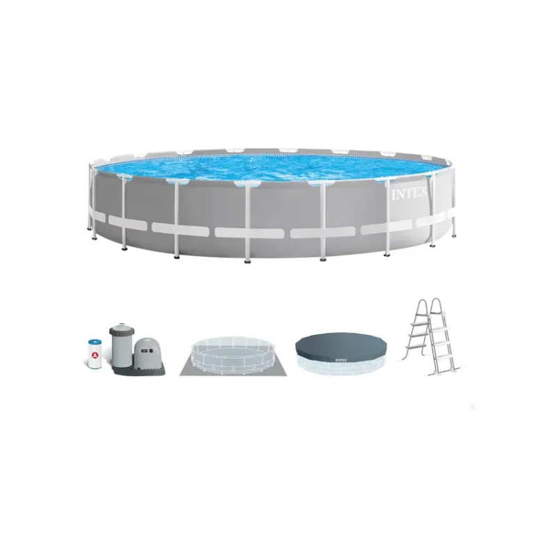 Intex Prism Frame Premium Pool Set - 549 x 122 cm - 26732 in Qatar (2)