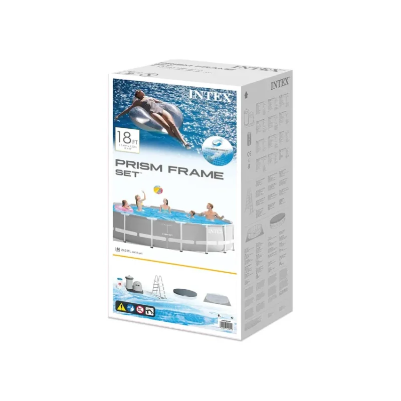 Intex Prism Frame Premium Pool Set - 549 x 122 cm - 26732 in Qatar (4)