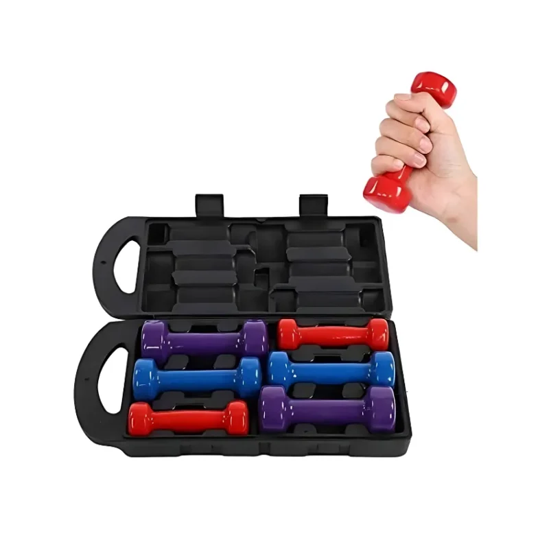 Teloon Soft Vinyl Dumbbell Set 10 KG – LN1303 in Qatar (2)